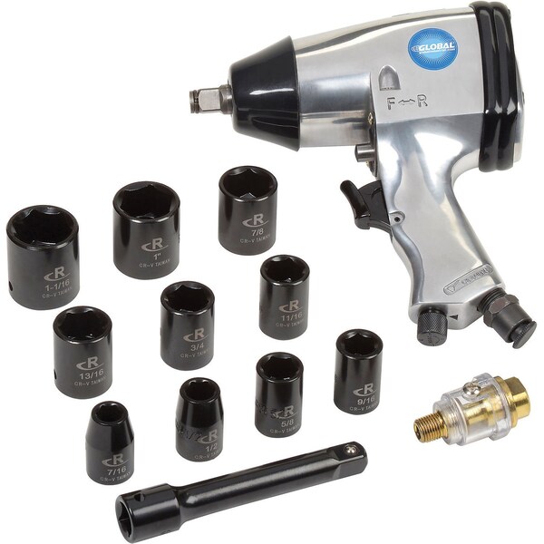 1/2 Impact Wrench Kit, 7,000 RPM